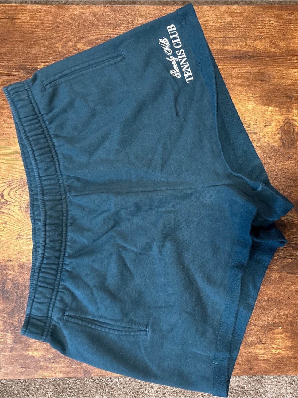 Pacsun-Tennis Club Women's Dark Teal Athletic Shorts